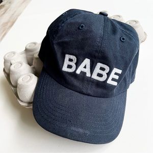 Ingrid & Isabel Navy Babe Baseball Cap S